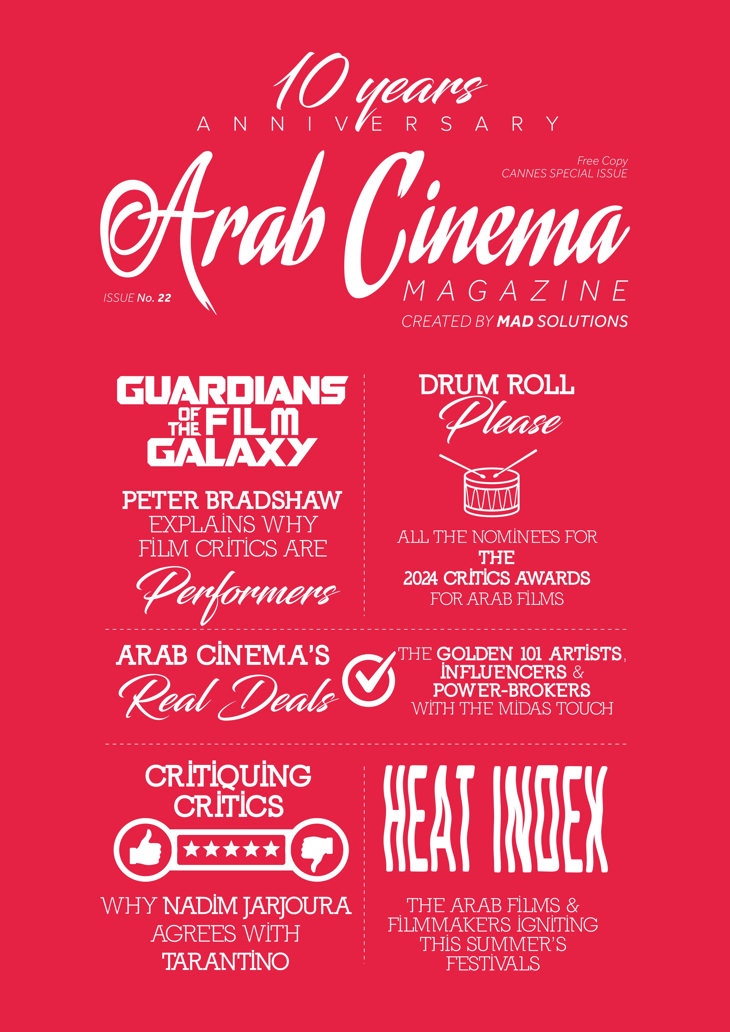 Arab Cinema Center releases 22nd Arab Cinema Magazine at 77th Cannes Film Festival